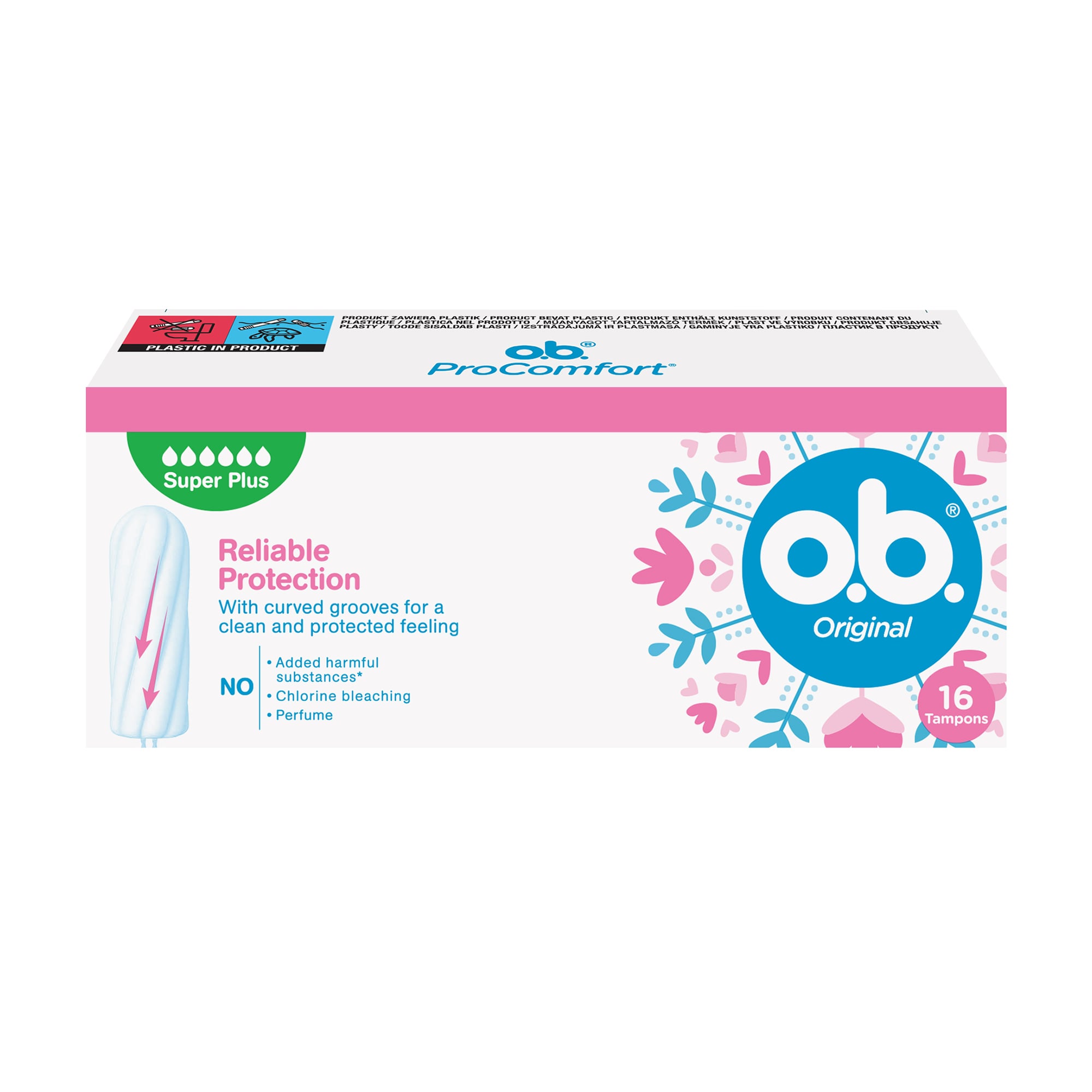 Тампони o.b. Original Super Plus, 16 шт