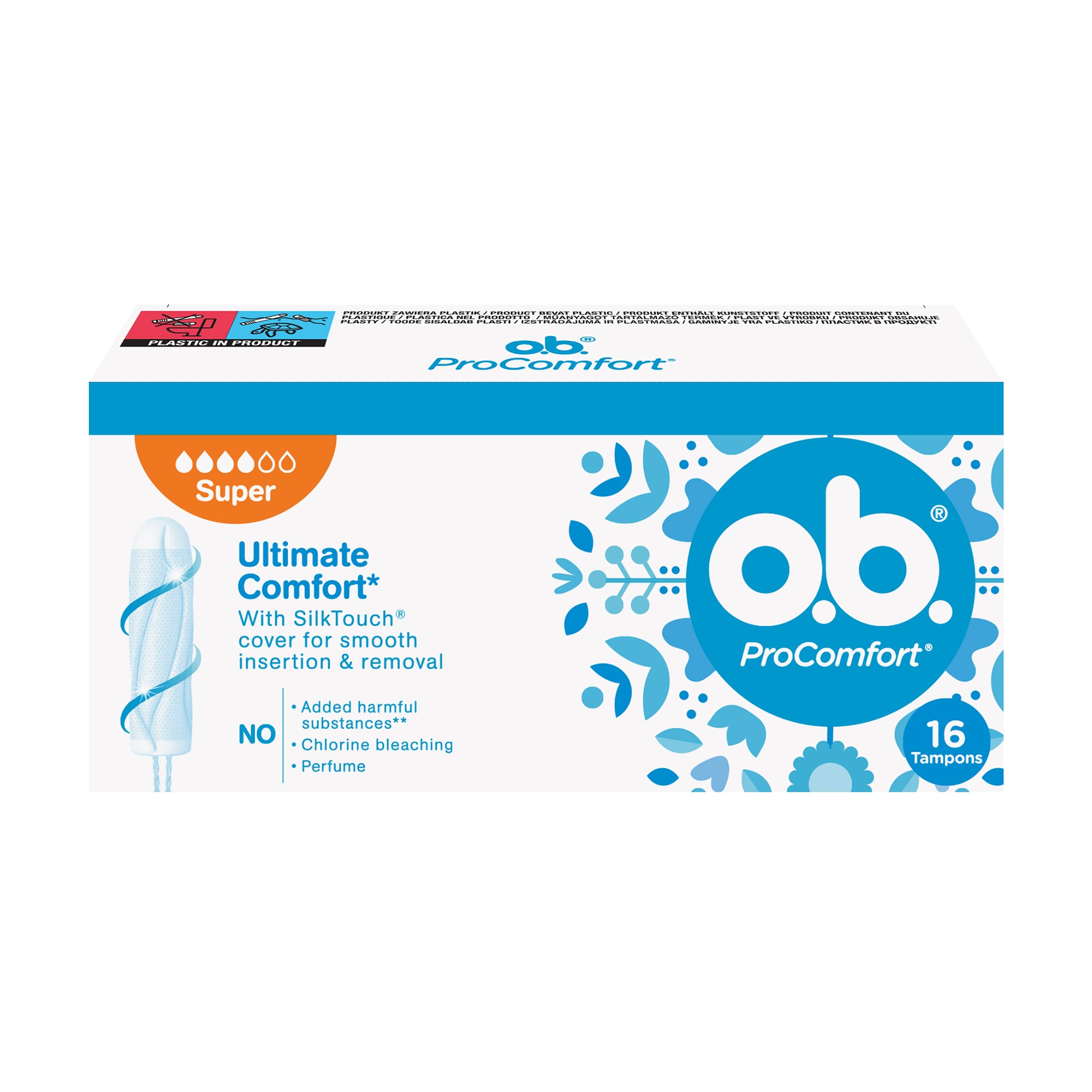 Тампони o.b. ProComfort Super, 16 шт